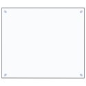 PANEL OCHRONNY DO KUCHNI PRZEZROCZYSTY 70X60CM SZKŁO