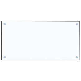 PANEL OCHRONNY DO KUCHNI PRZEZROCZYSTY 80X40CM SZKŁO