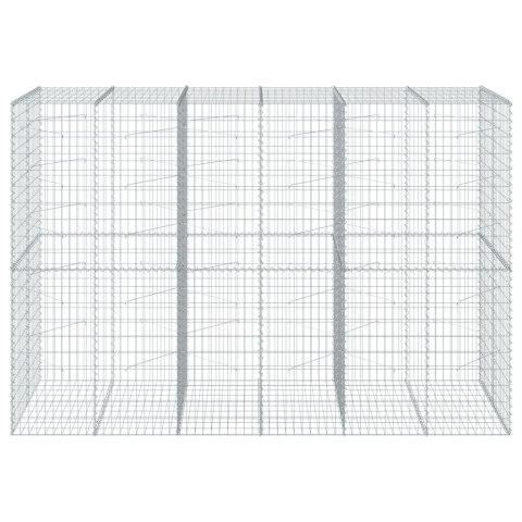 KOSZ GABIONOWY Z POKRYWĄ 300X100X200CM GALWANIZOWANE ŻELAZO