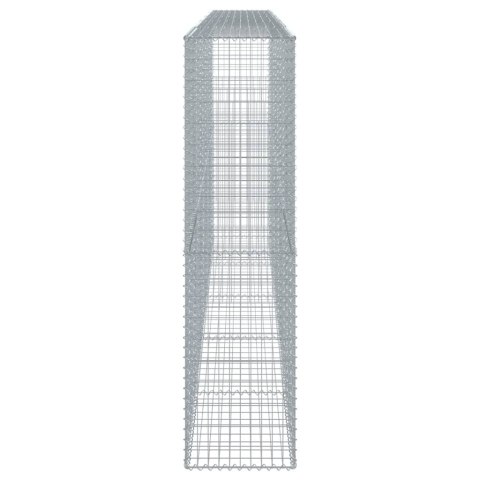 KOSZ GABIONOWY Z POKRYWĄ 500X50X200CM GALWANIZOWANE ŻELAZO