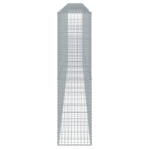 KOSZ GABIONOWY Z POKRYWĄ 700X50X200CM GALWANIZOWANE ŻELAZO