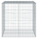 KOSZ GABIONOWY Z POKRYWĄ 100X100X100CM GALWANIZOWANE ŻELAZO