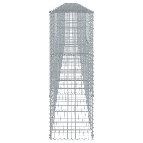 KOSZ GABIONOWY Z POKRYWĄ 1000X50X150CM GALWANIZOWANE ŻELAZO