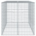 KOSZ GABIONOWY Z POKRYWĄ 200X100X100CM GALWANIZOWANE ŻELAZO