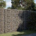 KOSZ GABIONOWY Z POKRYWĄ 200X100X200CM GALWANIZOWANE ŻELAZO