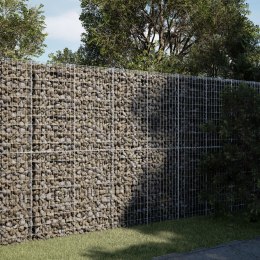 KOSZ GABIONOWY Z POKRYWĄ 200X100X200CM GALWANIZOWANE ŻELAZO