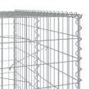 KOSZ GABIONOWY Z POKRYWĄ 200X100X200CM GALWANIZOWANE ŻELAZO