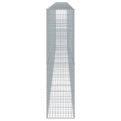 KOSZ GABIONOWY Z POKRYWĄ 800X50X200CM GALWANIZOWANE ŻELAZO