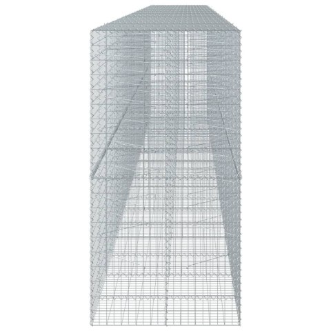 KOSZ GABIONOWY Z POKRYWĄ 950X100X200CM GALWANIZOWANE ŻELAZO