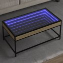 STOLIK KAWOWY Z LED INFINITY DĄB SONOMA 90X50X41CM
