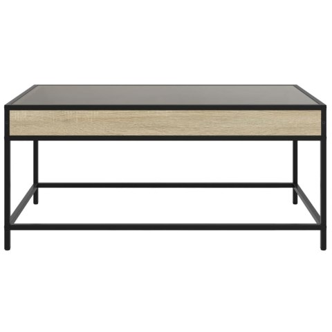 STOLIK KAWOWY Z LED INFINITY DĄB SONOMA 90X50X41CM