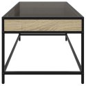STOLIK KAWOWY Z LED INFINITY DĄB SONOMA 90X50X41CM