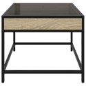 STOLIK KAWOWY Z LED INFINITY DĄB SONOMA 50X50X41CM