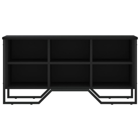 SZAFKA NA BUTY CZARNA 90X38X45,5CM