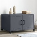 STOLIK KAWOWY ANTRACYT 68X50X43,5CM STAL WALCOWANA NA ZIMNO