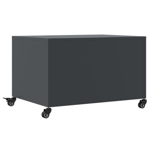STOLIK KAWOWY ANTRACYT 68X50X43,5CM STAL WALCOWANA NA ZIMNO