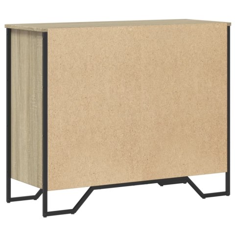 KOMODA DĄB SONOMA 91X35,5X74,5CM