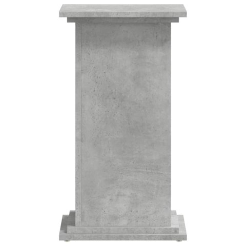 STOJAK NA ROŚLINY SZAROŚĆ BETONU 33X33X60CM