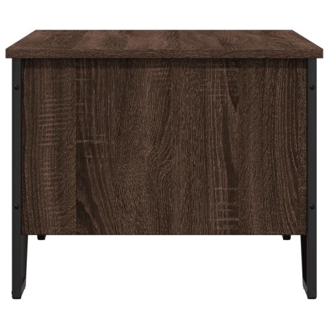 STOLIK KAWOWY BRĄZOWY DĄB 100X51X40CM