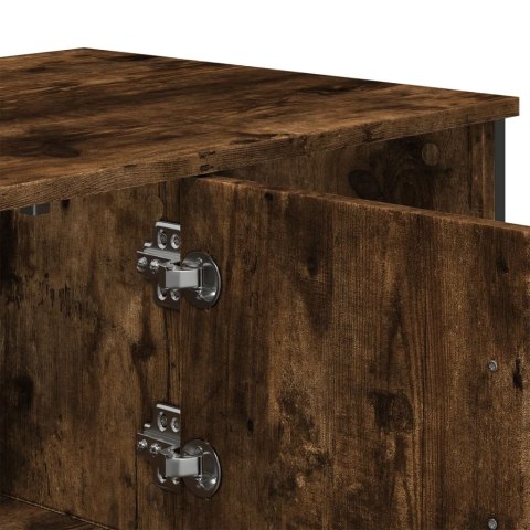 STOLIK KAWOWY PRZYDYMIONY DĄB 100X51X40CM