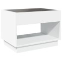 STOLIK KAWOWY Z LED INFINITY BIAŁY 70X50X50CM