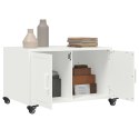 STOLIK KAWOWY BIAŁY 68X50X43,5CM STAL WALCOWANA NA ZIMNO