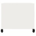 STOLIK KAWOWY BIAŁY 68X50X43,5CM STAL WALCOWANA NA ZIMNO