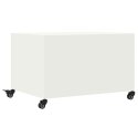 STOLIK KAWOWY BIAŁY 68X50X43,5CM STAL WALCOWANA NA ZIMNO