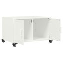 STOLIK KAWOWY BIAŁY 68X50X43,5CM STAL WALCOWANA NA ZIMNO