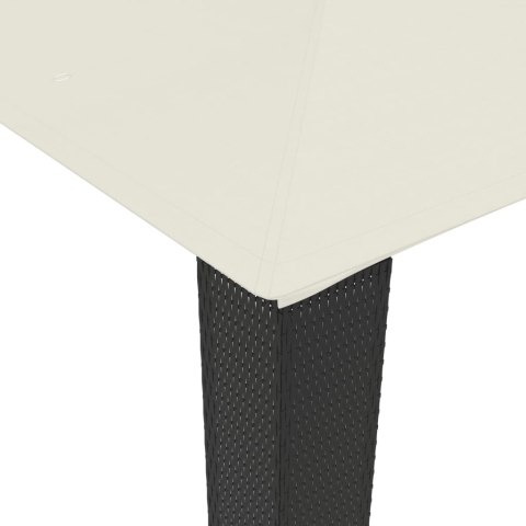 ALTANA OGRODOWA Z PODWÓJNYM DACHEM KREMOWA 2,94X2,94M STAL