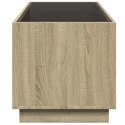 STOLIK KAWOWY Z LED INFINITY DĄB SONOMA 70X50X50CM