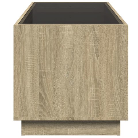 STOLIK KAWOWY Z LED INFINITY DĄB SONOMA 70X50X50CM