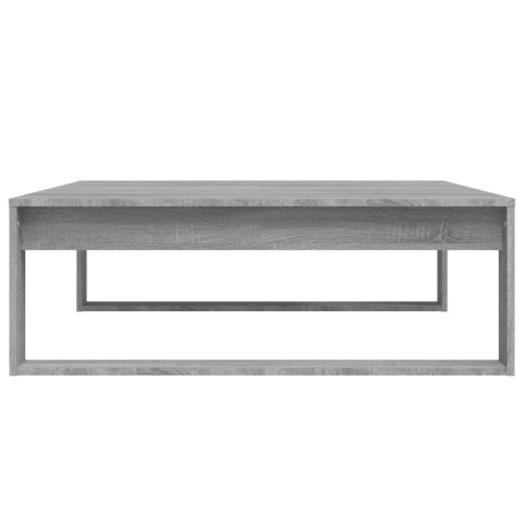 STOLIK KAWOWY SZARY DĄB SONOMA 100X100X35CM