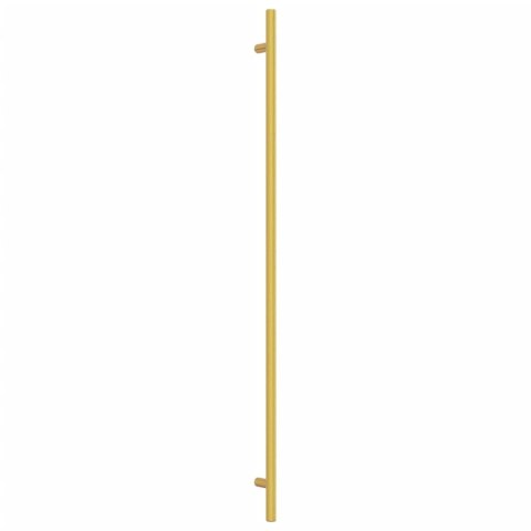 UCHWYTY DO SZAFEK 20 SZT. ZŁOTE 480MM STAL NIERDZEWNA