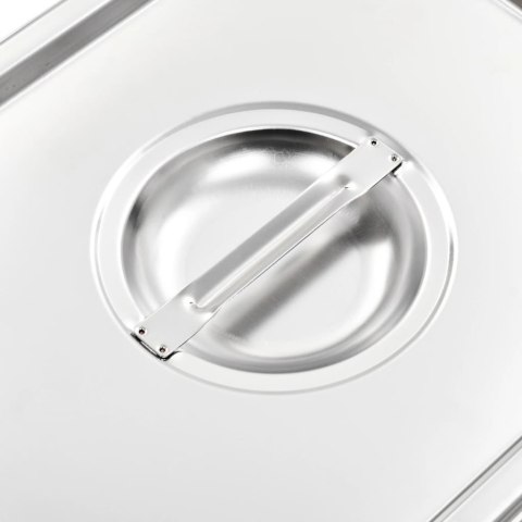 POKRYWY DO TACY GASTRONOMICZNEJ GN 1/2 2 SZT. STAL NIERDZEWNA