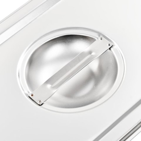 POKRYWY DO TACY GASTRONOMICZNEJ GN 1/3 4 SZT. STAL NIERDZEWNA