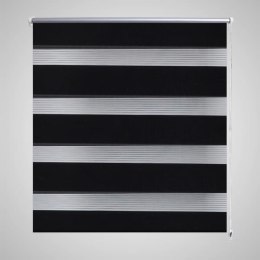 ROLETA ZEBRA 80X 150CM CZARNA