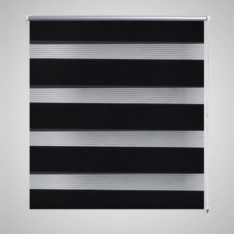 ROLETA ZEBRA 80X 150CM CZARNA