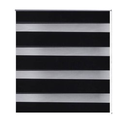 ROLETA ZEBRA 80X 150CM CZARNA