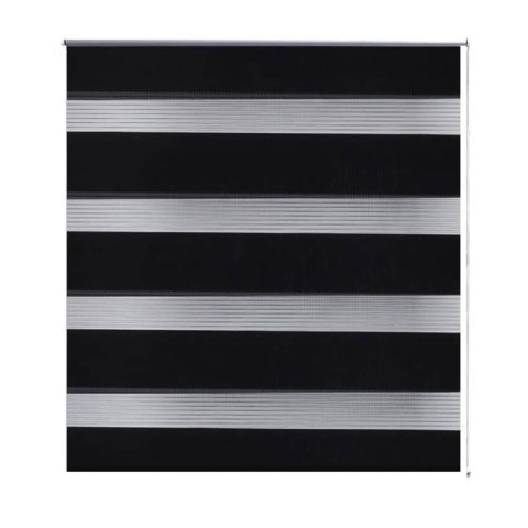 ROLETA ZEBRA 80X 150CM CZARNA