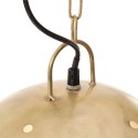 INDUSTRIALNA LAMPA WISZĄCA 25 W MOSIĘŻNA OKRĄGŁA 42CM E27