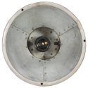 INDUSTRIALNA LAMPA WISZĄCA 25 W SREBRNA OKRĄGŁA 19CM E27