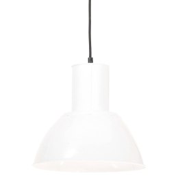 LAMPA WISZĄCA 25 W BIAŁA OKRĄGŁA 28,5CM E27