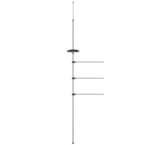 WIESZAK NA RĘCZNIKI 47X280CM ALUMINIUM