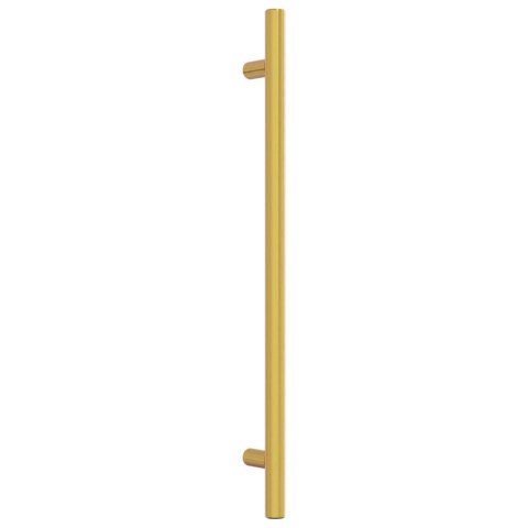 UCHWYTY DO SZAFEK 5 SZT. ZŁOTE 224MM STAL NIERDZEWNA