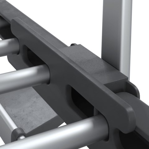 REGAŁ NAD PRALKĘ 77X52X192CM ALUMINIUM