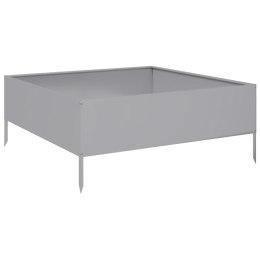 PODWYŻSZONA DONICA 100X100X25CM STAL GALWANIZOWANA