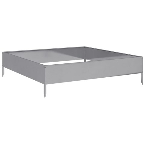 PODWYŻSZONA DONICA 100X100X26CM STAL GALWANIZOWANA