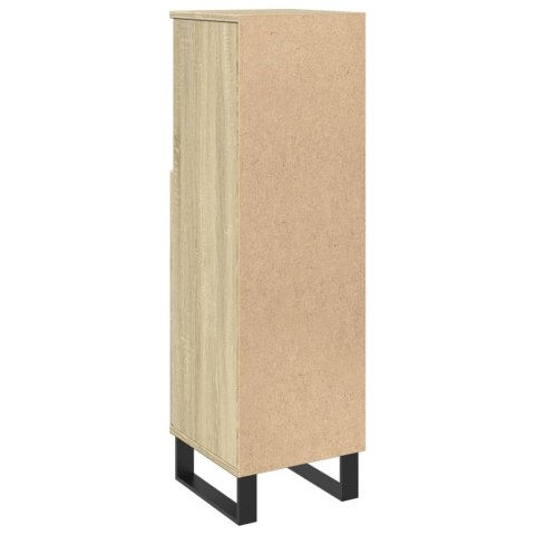 SZAFKA ŁAZIENKOWA DĄB SONOMA 30X30X100CM