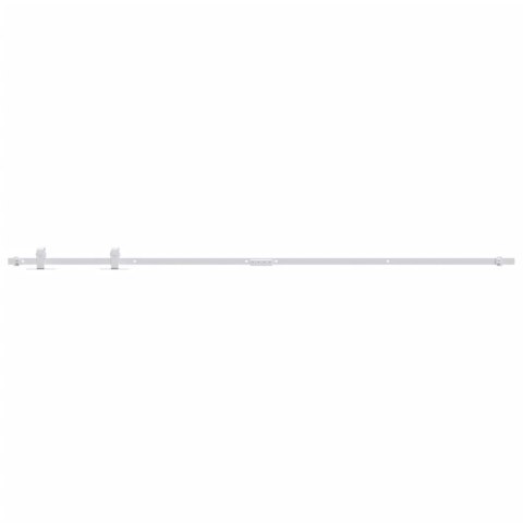 SYSTEM DRZWI PRZESUWNYCH DO MEBLI STAL WĘGLOWA BIAŁY 200CM